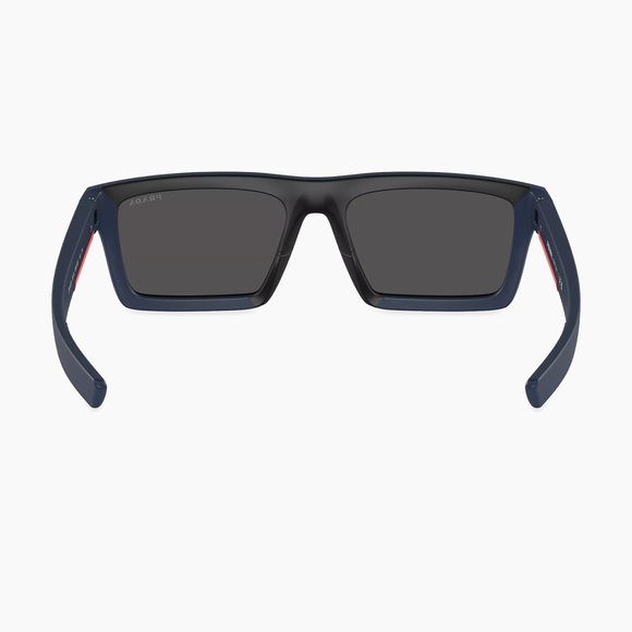 Prada 
Linea Rossa square-frame sunglasses - navy - Picture 12 of 14